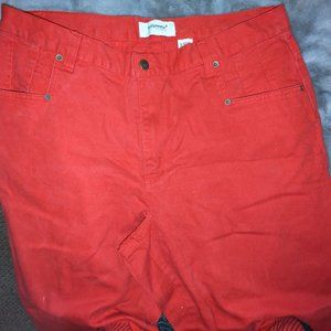 Ladies Red Bridgewater Studio Jeans Size 18W